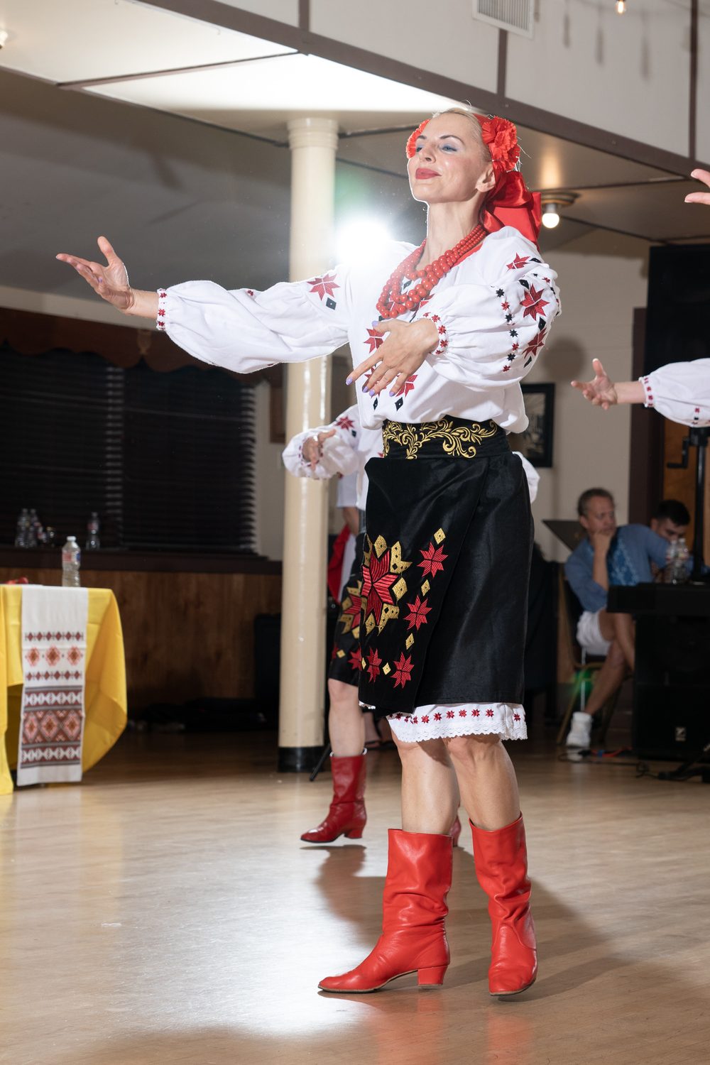 In performance