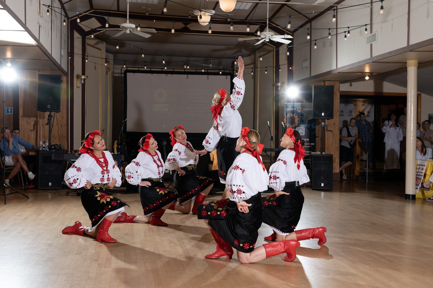Full ensemble in motion